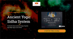Desktop Screenshot of kayakalpayoga.com
